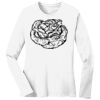 1-DAY RUSH NO MINIMUM Ladies Long Sleeve Crew Neck T-Shirt Thumbnail