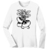 1-DAY RUSH NO MINIMUM Ladies Long Sleeve Crew Neck T-Shirt Thumbnail