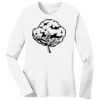 1-DAY RUSH NO MINIMUM Ladies Long Sleeve Crew Neck T-Shirt Thumbnail