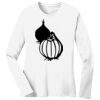 1-DAY RUSH NO MINIMUM Ladies Long Sleeve Crew Neck T-Shirt Thumbnail