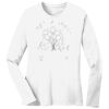 1-DAY RUSH NO MINIMUM Ladies Long Sleeve Crew Neck T-Shirt Thumbnail
