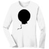 1-DAY RUSH NO MINIMUM Ladies Long Sleeve Crew Neck T-Shirt Thumbnail