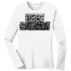 1-DAY RUSH NO MINIMUM Ladies Long Sleeve Crew Neck T-Shirt Thumbnail