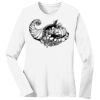 1-DAY RUSH NO MINIMUM Ladies Long Sleeve Crew Neck T-Shirt Thumbnail