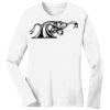 1-DAY RUSH NO MINIMUM Ladies Long Sleeve Crew Neck T-Shirt Thumbnail