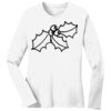 1-DAY RUSH NO MINIMUM Ladies Long Sleeve Crew Neck T-Shirt Thumbnail