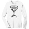 1-DAY RUSH NO MINIMUM Ladies Long Sleeve Crew Neck T-Shirt Thumbnail