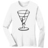 1-DAY RUSH NO MINIMUM Ladies Long Sleeve Crew Neck T-Shirt Thumbnail