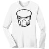 1-DAY RUSH NO MINIMUM Ladies Long Sleeve Crew Neck T-Shirt Thumbnail