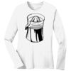 1-DAY RUSH NO MINIMUM Ladies Long Sleeve Crew Neck T-Shirt Thumbnail