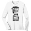 1-DAY RUSH NO MINIMUM Ladies Long Sleeve Crew Neck T-Shirt Thumbnail