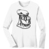 1-DAY RUSH NO MINIMUM Ladies Long Sleeve Crew Neck T-Shirt Thumbnail