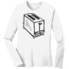 1-DAY RUSH NO MINIMUM Ladies Long Sleeve Crew Neck T-Shirt Thumbnail