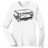 1-DAY RUSH NO MINIMUM Ladies Long Sleeve Crew Neck T-Shirt Thumbnail