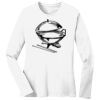 1-DAY RUSH NO MINIMUM Ladies Long Sleeve Crew Neck T-Shirt Thumbnail