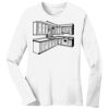1-DAY RUSH NO MINIMUM Ladies Long Sleeve Crew Neck T-Shirt Thumbnail