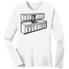 1-DAY RUSH NO MINIMUM Ladies Long Sleeve Crew Neck T-Shirt Thumbnail