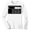 1-DAY RUSH NO MINIMUM Ladies Long Sleeve Crew Neck T-Shirt Thumbnail