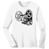 1-DAY RUSH NO MINIMUM Ladies Long Sleeve Crew Neck T-Shirt Thumbnail