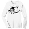 1-DAY RUSH NO MINIMUM Ladies Long Sleeve Crew Neck T-Shirt Thumbnail