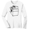 1-DAY RUSH NO MINIMUM Ladies Long Sleeve Crew Neck T-Shirt Thumbnail