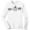 1-DAY RUSH NO MINIMUM Ladies Long Sleeve Crew Neck T-Shirt Thumbnail
