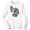 1-DAY RUSH NO MINIMUM Ladies Long Sleeve Crew Neck T-Shirt Thumbnail