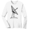 1-DAY RUSH NO MINIMUM Ladies Long Sleeve Crew Neck T-Shirt Thumbnail