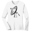 1-DAY RUSH NO MINIMUM Ladies Long Sleeve Crew Neck T-Shirt Thumbnail