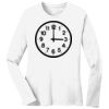 1-DAY RUSH NO MINIMUM Ladies Long Sleeve Crew Neck T-Shirt Thumbnail