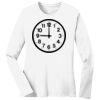 1-DAY RUSH NO MINIMUM Ladies Long Sleeve Crew Neck T-Shirt Thumbnail