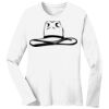 1-DAY RUSH NO MINIMUM Ladies Long Sleeve Crew Neck T-Shirt Thumbnail