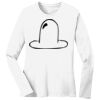 1-DAY RUSH NO MINIMUM Ladies Long Sleeve Crew Neck T-Shirt Thumbnail