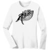 1-DAY RUSH NO MINIMUM Ladies Long Sleeve Crew Neck T-Shirt Thumbnail