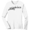 1-DAY RUSH NO MINIMUM Ladies Long Sleeve Crew Neck T-Shirt Thumbnail