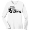 1-DAY RUSH NO MINIMUM Ladies Long Sleeve Crew Neck T-Shirt Thumbnail
