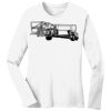 1-DAY RUSH NO MINIMUM Ladies Long Sleeve Crew Neck T-Shirt Thumbnail