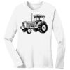 1-DAY RUSH NO MINIMUM Ladies Long Sleeve Crew Neck T-Shirt Thumbnail