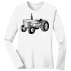 1-DAY RUSH NO MINIMUM Ladies Long Sleeve Crew Neck T-Shirt Thumbnail