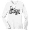 1-DAY RUSH NO MINIMUM Ladies Long Sleeve Crew Neck T-Shirt Thumbnail