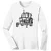 1-DAY RUSH NO MINIMUM Ladies Long Sleeve Crew Neck T-Shirt Thumbnail