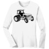 1-DAY RUSH NO MINIMUM Ladies Long Sleeve Crew Neck T-Shirt Thumbnail