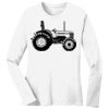 1-DAY RUSH NO MINIMUM Ladies Long Sleeve Crew Neck T-Shirt Thumbnail
