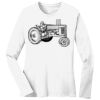 1-DAY RUSH NO MINIMUM Ladies Long Sleeve Crew Neck T-Shirt Thumbnail