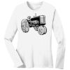 1-DAY RUSH NO MINIMUM Ladies Long Sleeve Crew Neck T-Shirt Thumbnail