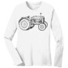 1-DAY RUSH NO MINIMUM Ladies Long Sleeve Crew Neck T-Shirt Thumbnail