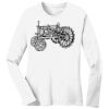 1-DAY RUSH NO MINIMUM Ladies Long Sleeve Crew Neck T-Shirt Thumbnail