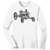 1-DAY RUSH NO MINIMUM Ladies Long Sleeve Crew Neck T-Shirt Thumbnail