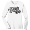 1-DAY RUSH NO MINIMUM Ladies Long Sleeve Crew Neck T-Shirt Thumbnail