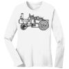 1-DAY RUSH NO MINIMUM Ladies Long Sleeve Crew Neck T-Shirt Thumbnail